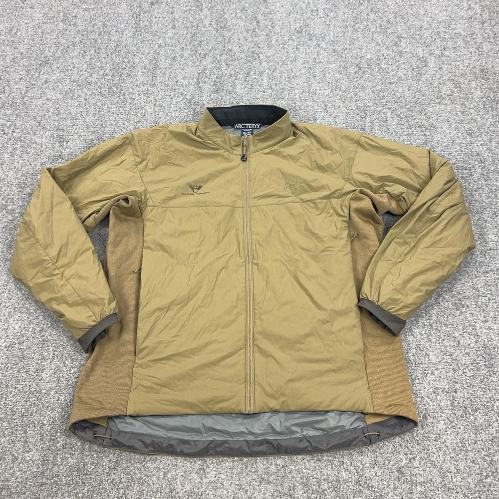 Arc'teryx LEAF Atom LT Jacket Gen 1 Mens 2XL Crocodile Nylon Insulated Full Zip